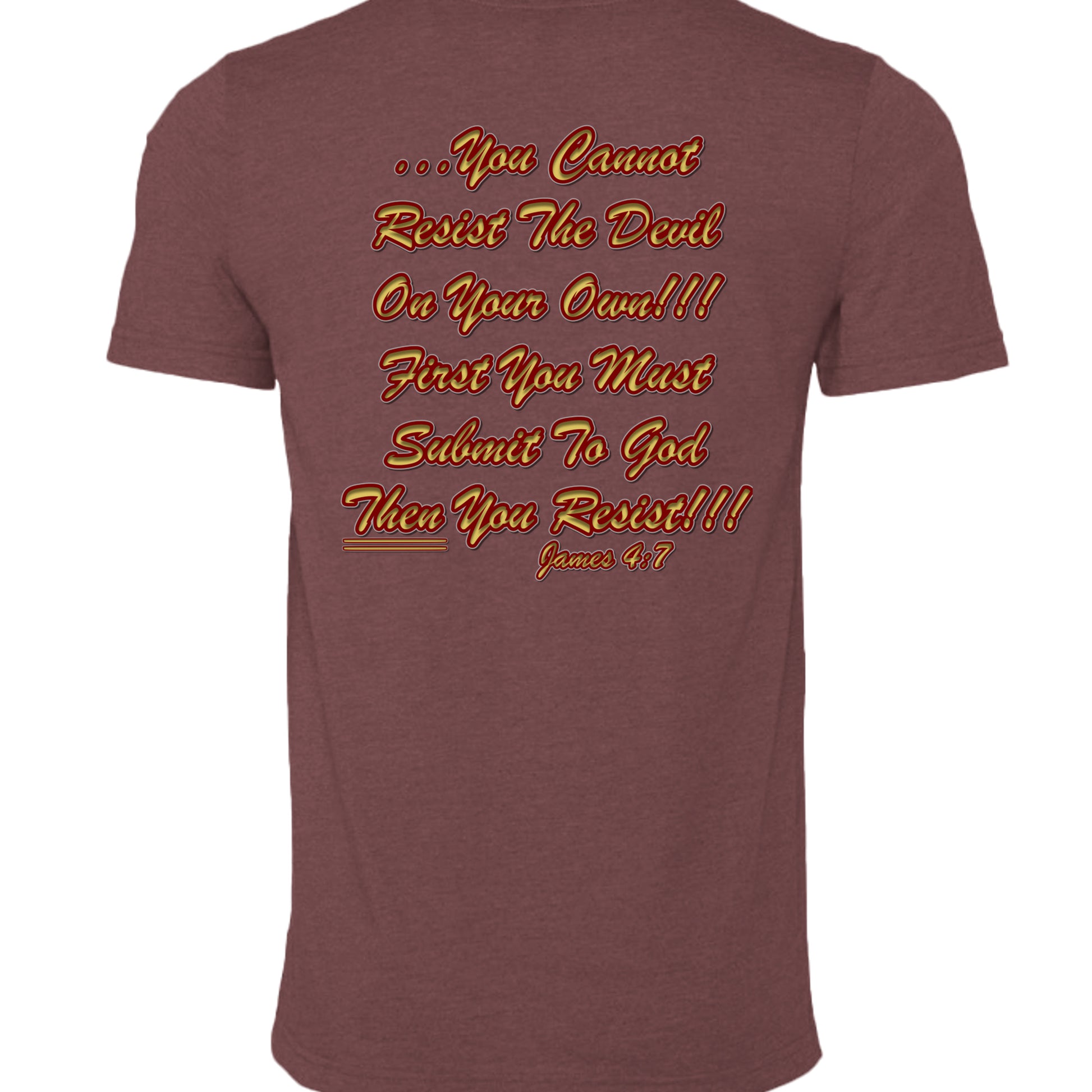 HEATHER MAROON - 3001CVC - BACK