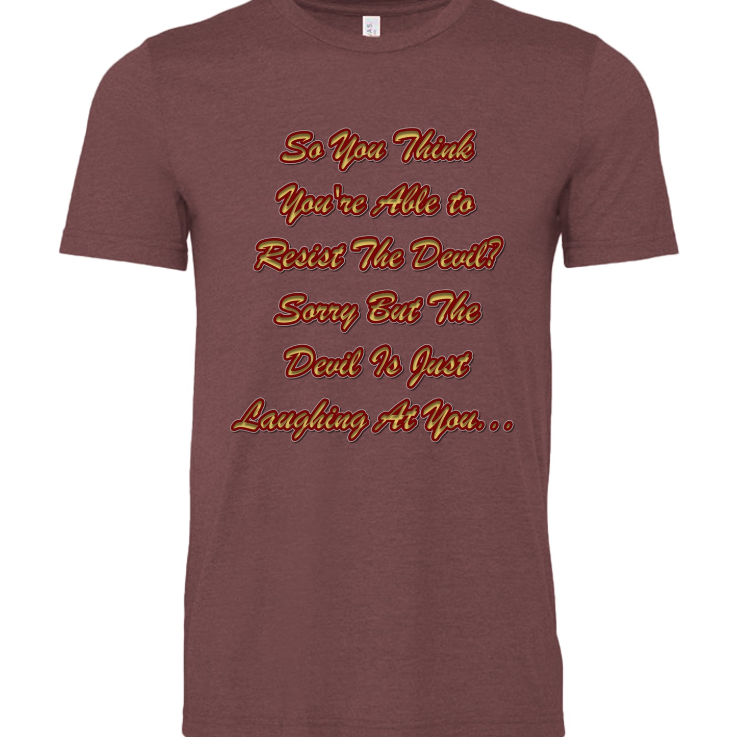 HEATHER MAROON - 3001CVC - FRONT