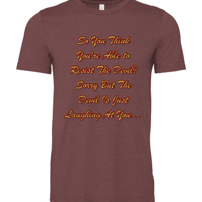 HEATHER MAROON - 3001CVC - FRONT