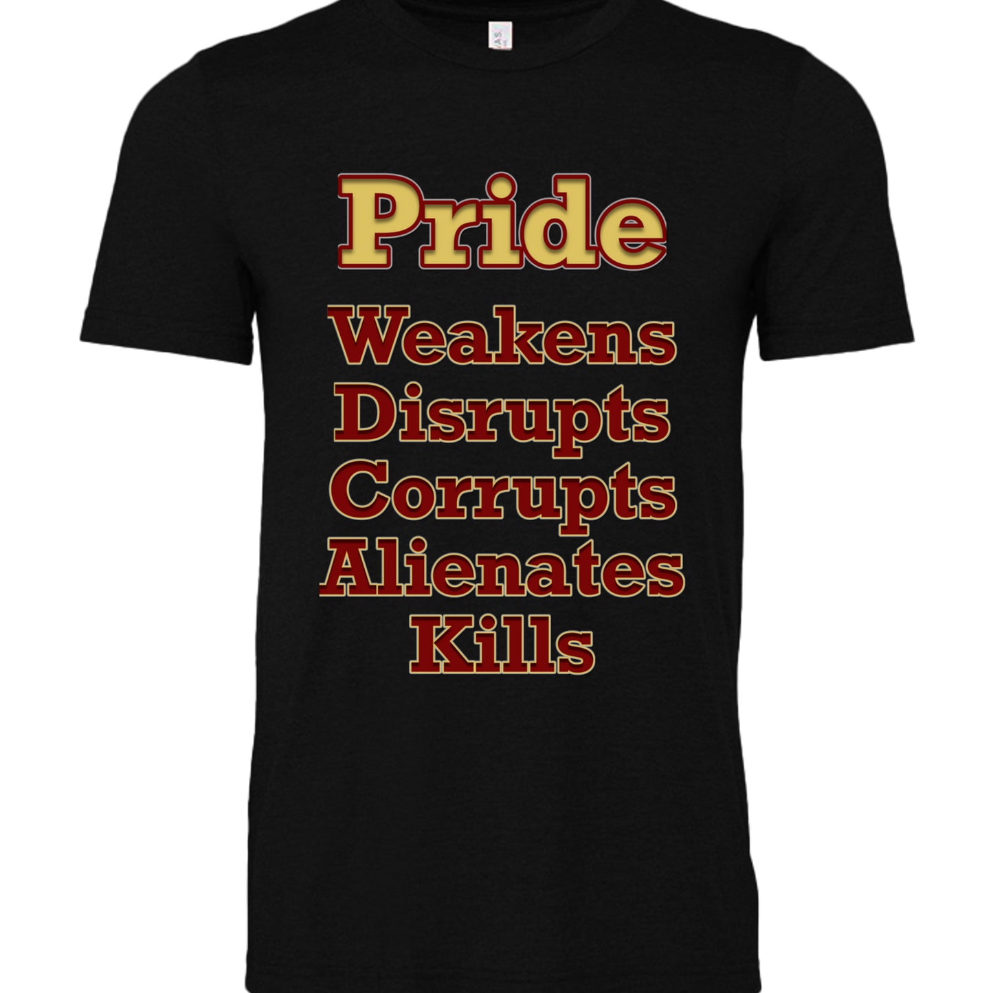 BLACK HEATHER - 3001CVC - FRONT