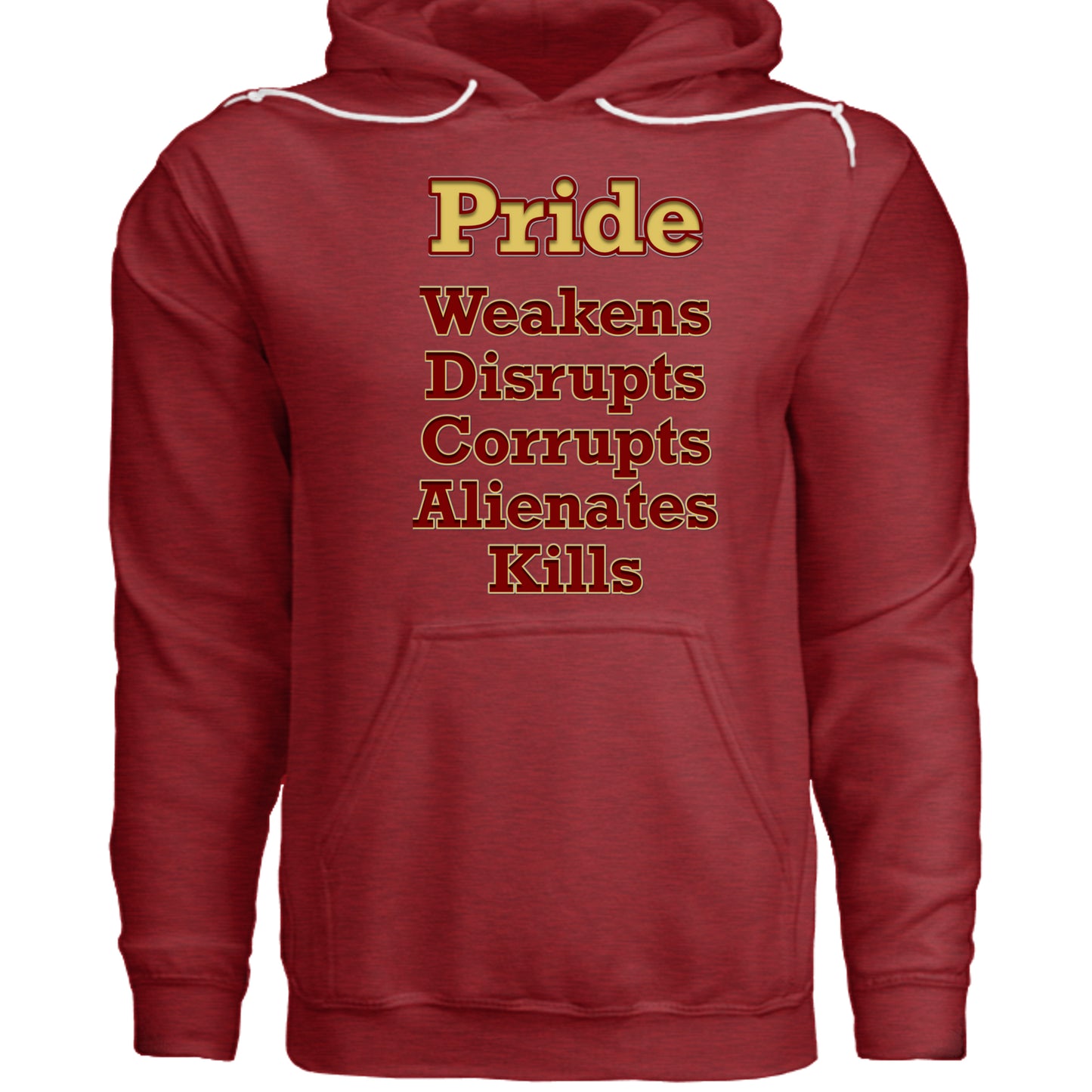 HEATHER MAROON - 3719 - FRONT