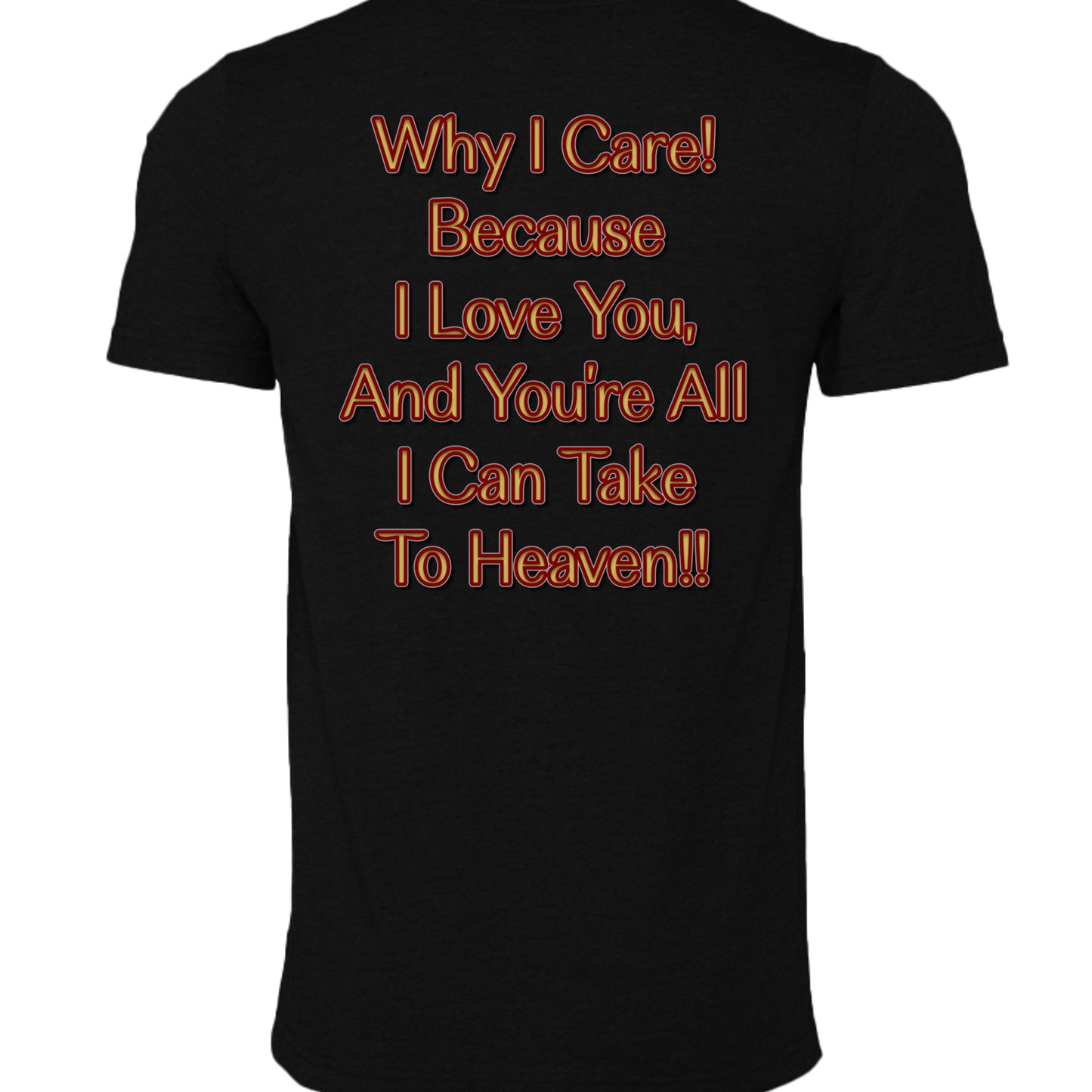 BLACK HEATHER - 3001CVC - BACK
