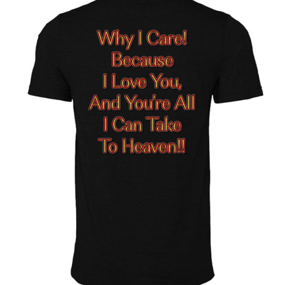 BLACK HEATHER - 3001CVC - BACK