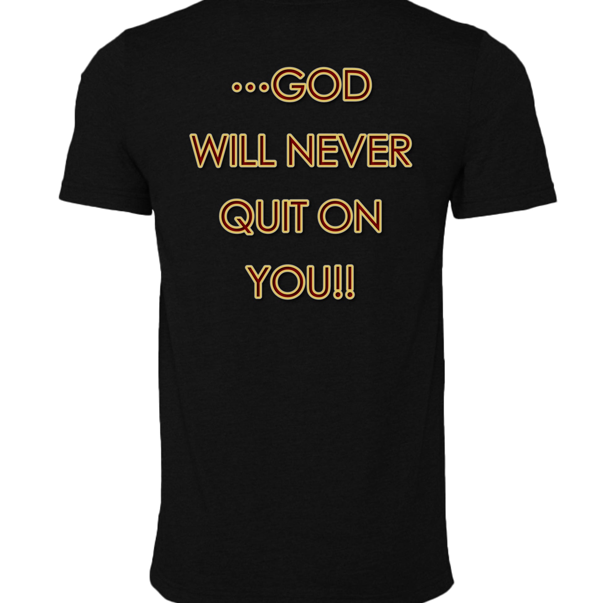 BLACK HEATHER - 3001CVC - BACK