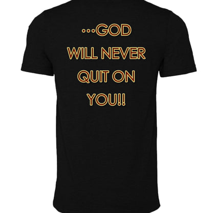 BLACK HEATHER - 3001CVC - BACK