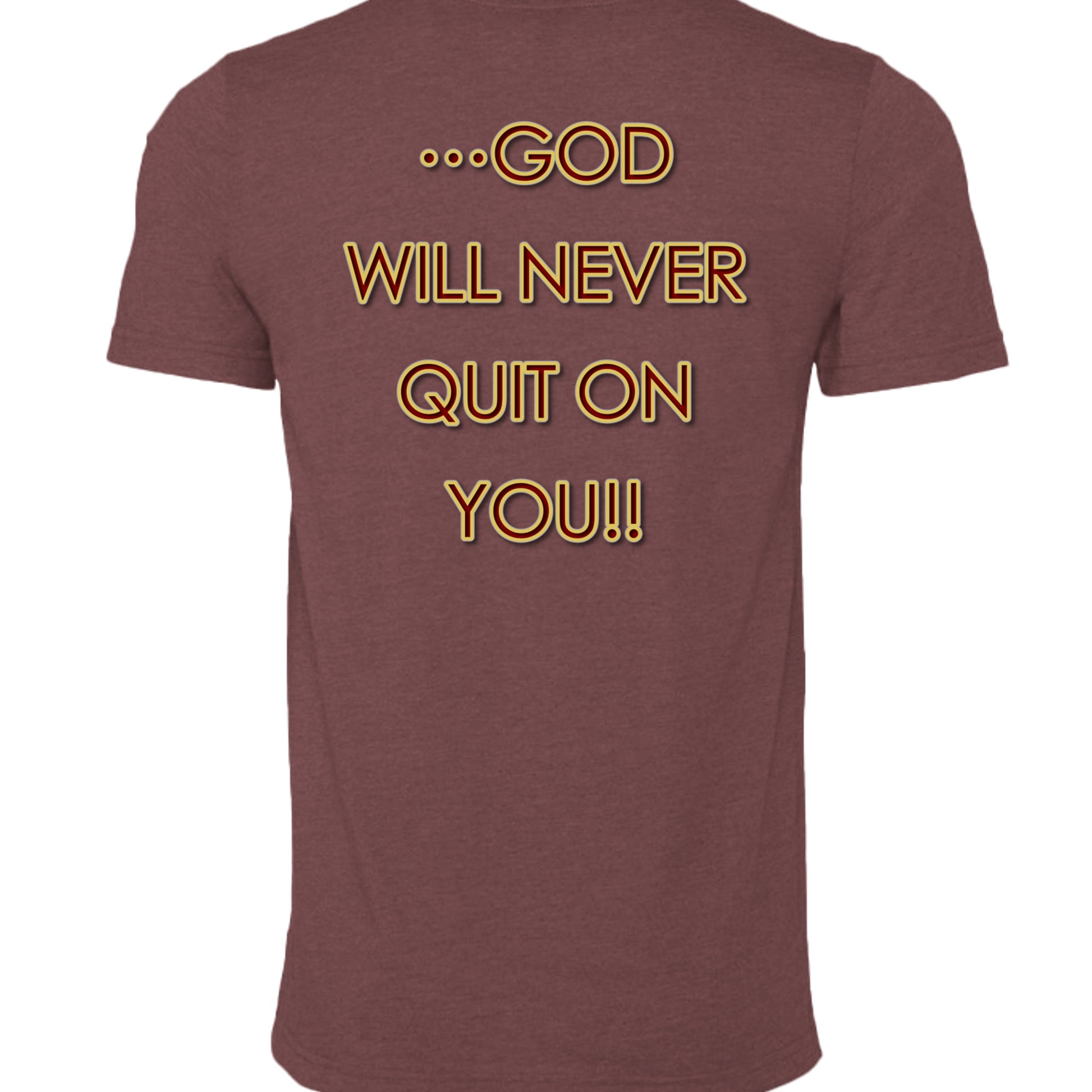 HEATHER MAROON - 3001CVC - BACK