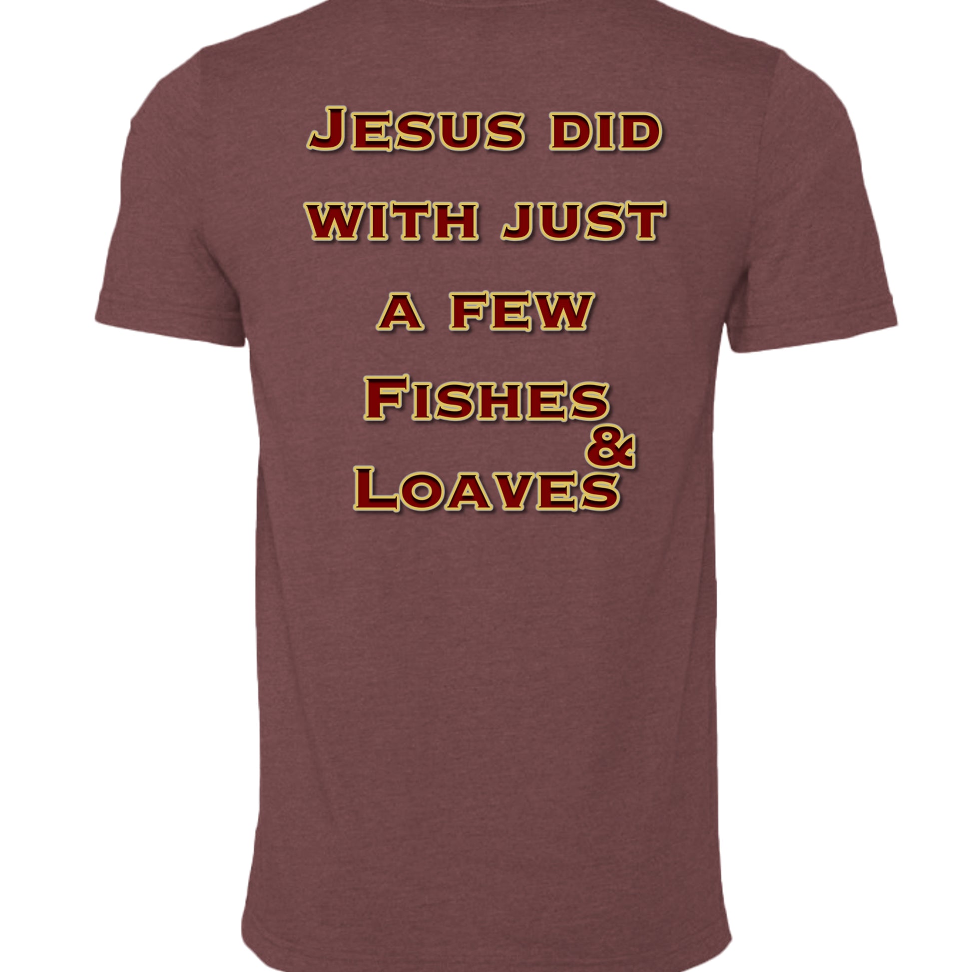 HEATHER MAROON - 3001CVC - BACK