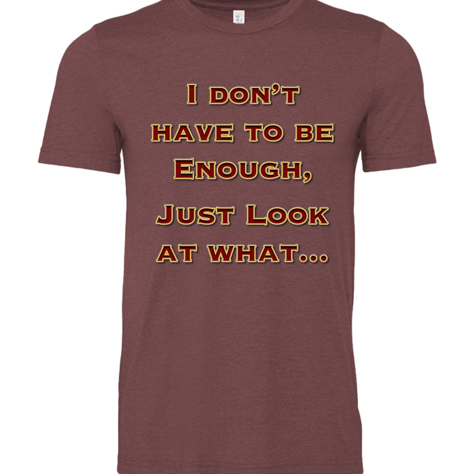 HEATHER MAROON - 3001CVC - FRONT