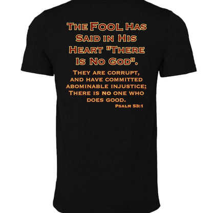 BLACK HEATHER - 3001CVC - BACK