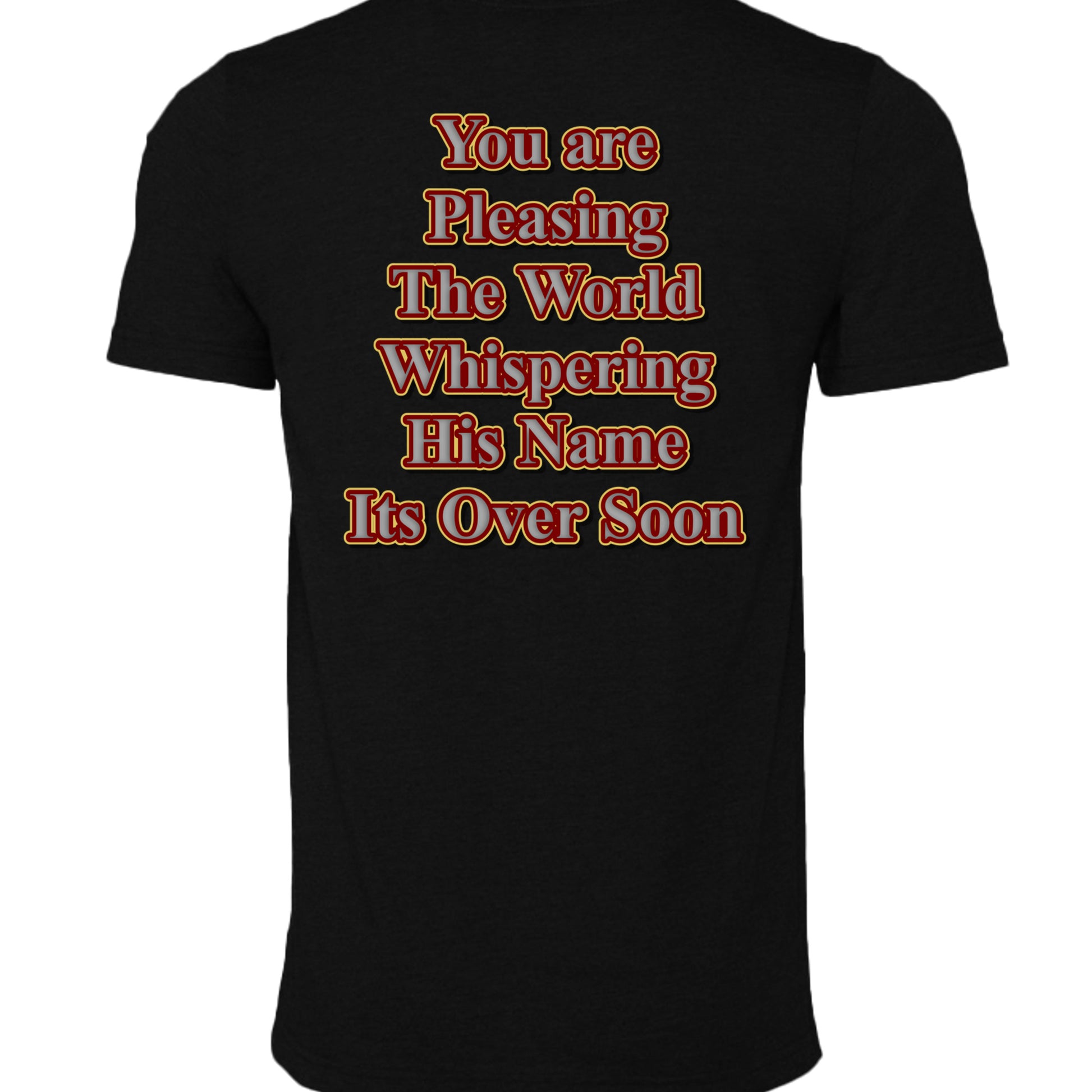 BLACK HEATHER - 3001CVC - BACK