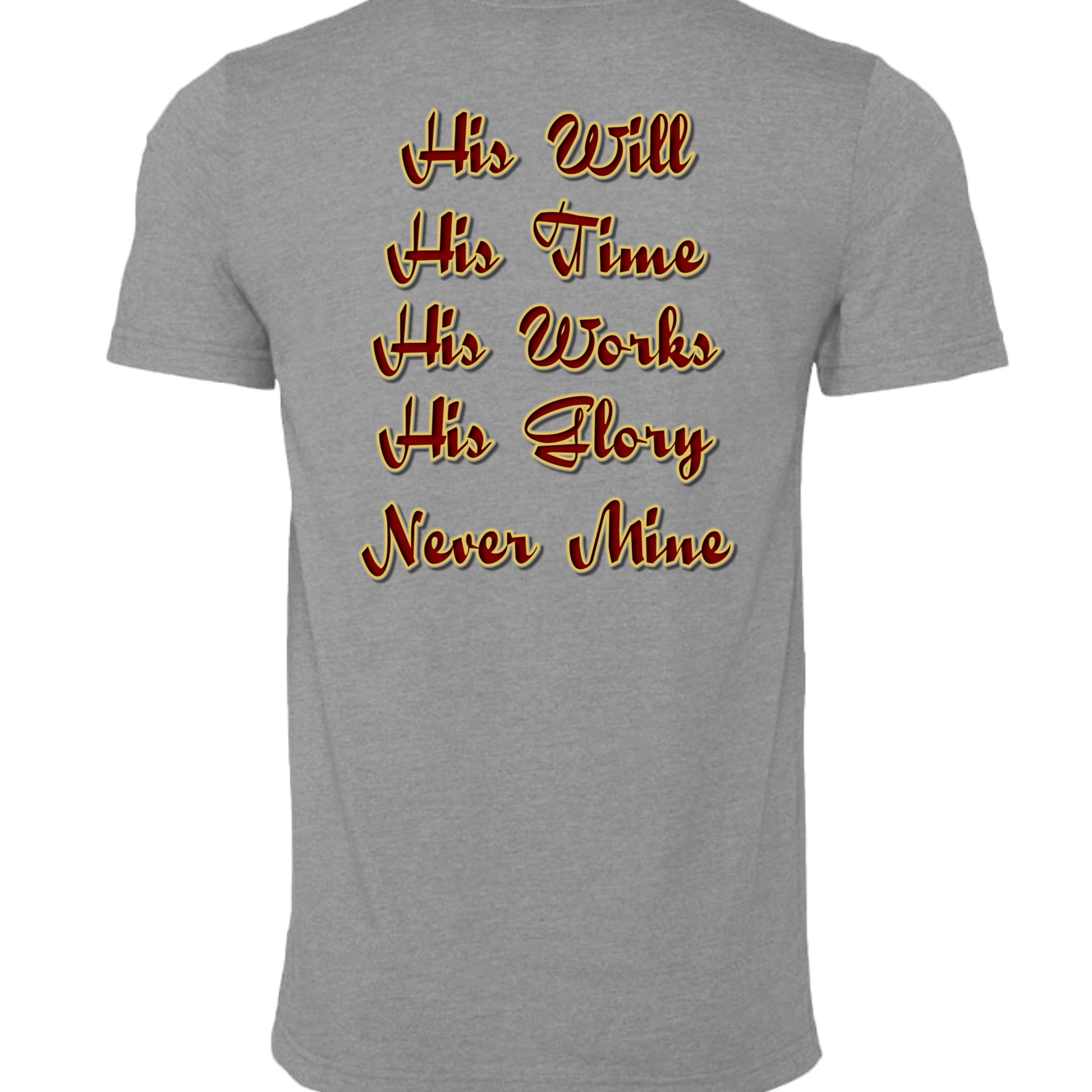 ATHLETIC HEATHER - 3001CVC - BACK