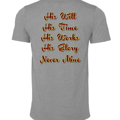ATHLETIC HEATHER - 3001CVC - BACK