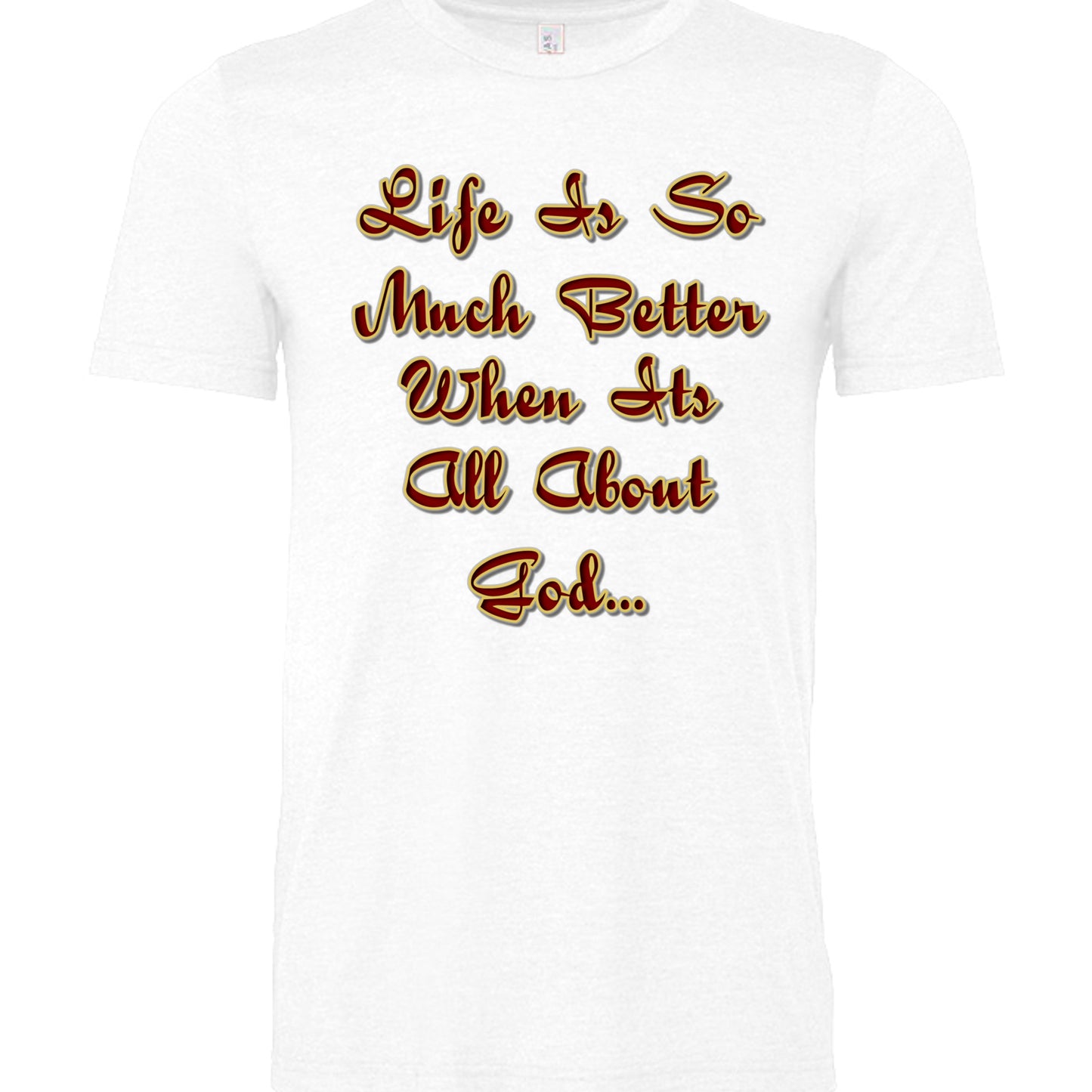 Solid White Blend - 3001CVC - FRONT