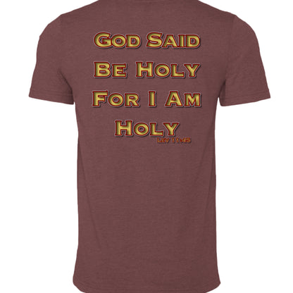 HEATHER MAROON - 3001CVC - BACK