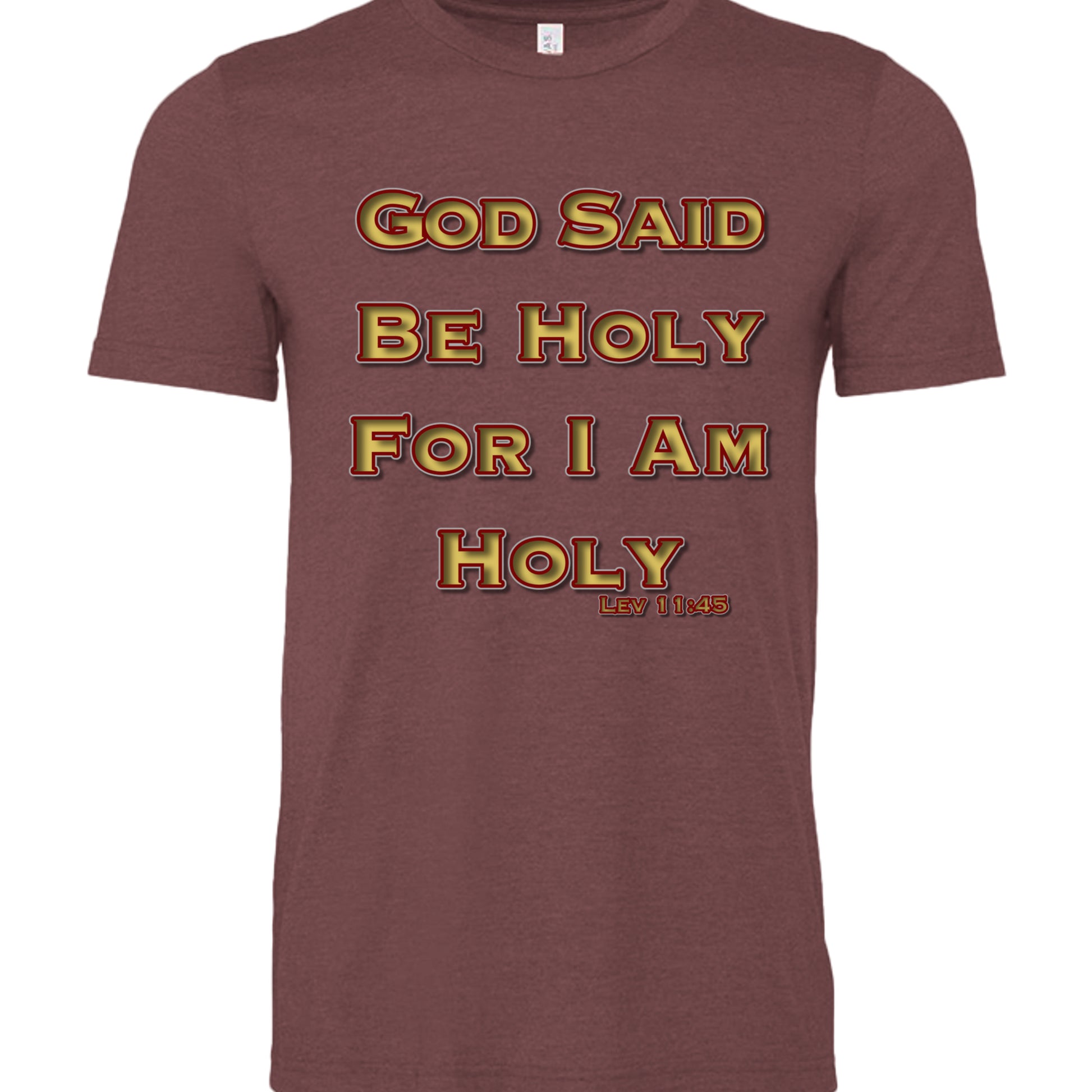 HEATHER MAROON - 3001CVC - FRONT