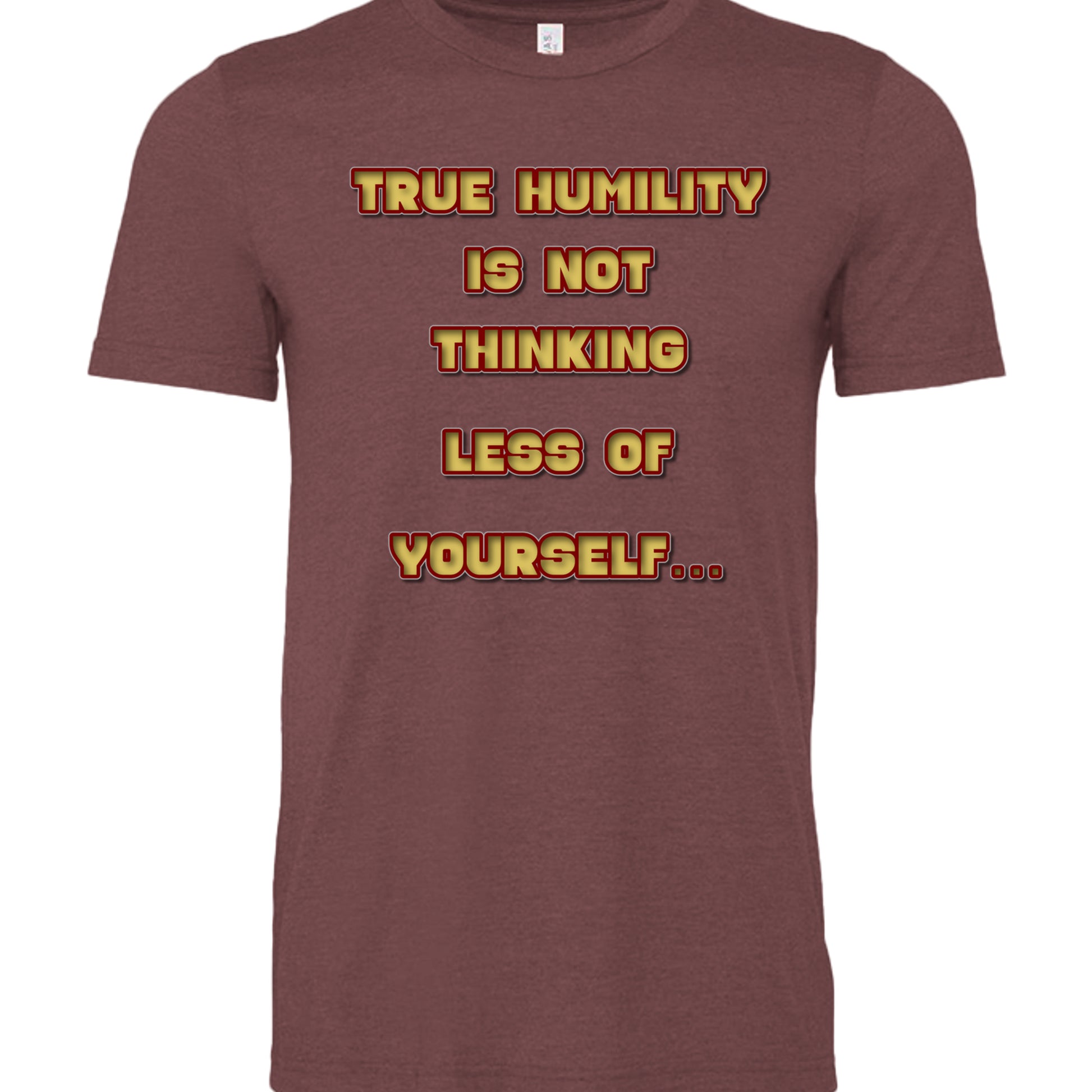HEATHER MAROON - 3001CVC - FRONT