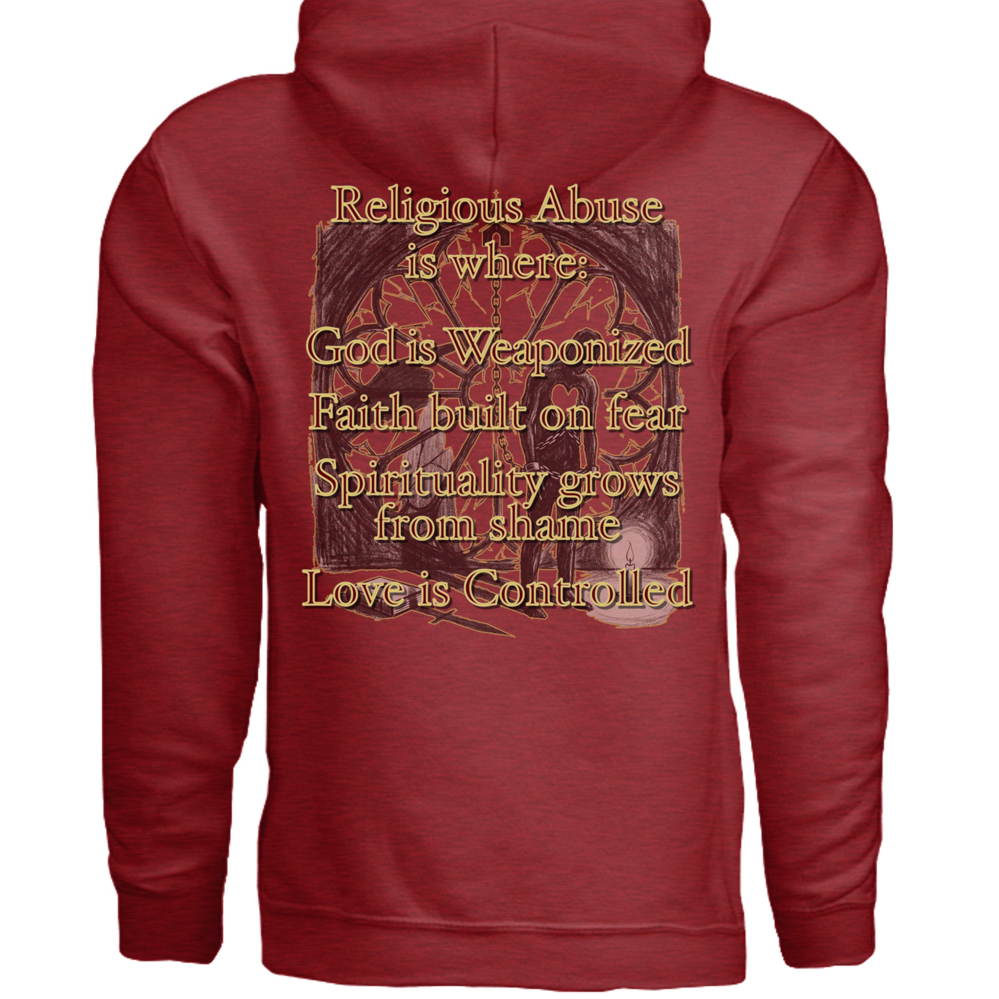 HEATHER MAROON - 3719 - BACK