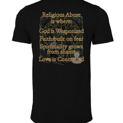 BLACK HEATHER - 3001CVC - BACK