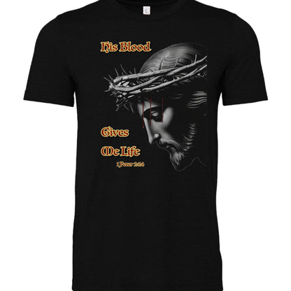 BLACK HEATHER - 3001CVC - FRONT