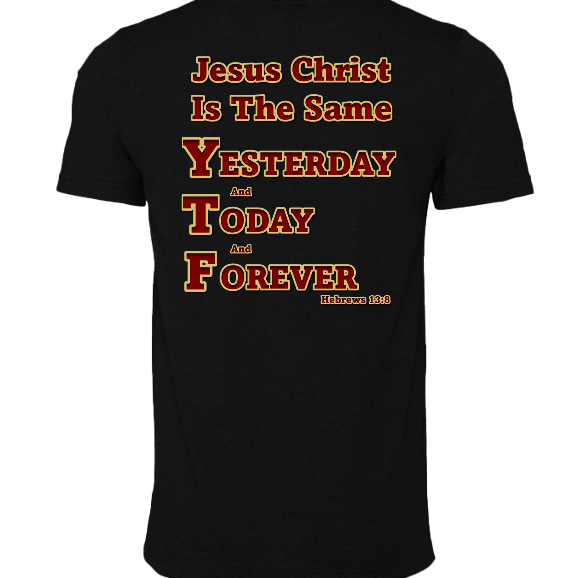 BLACK HEATHER - 3001CVC - BACK
