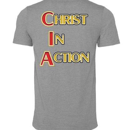 ATHLETIC HEATHER - 3001CVC - BACK